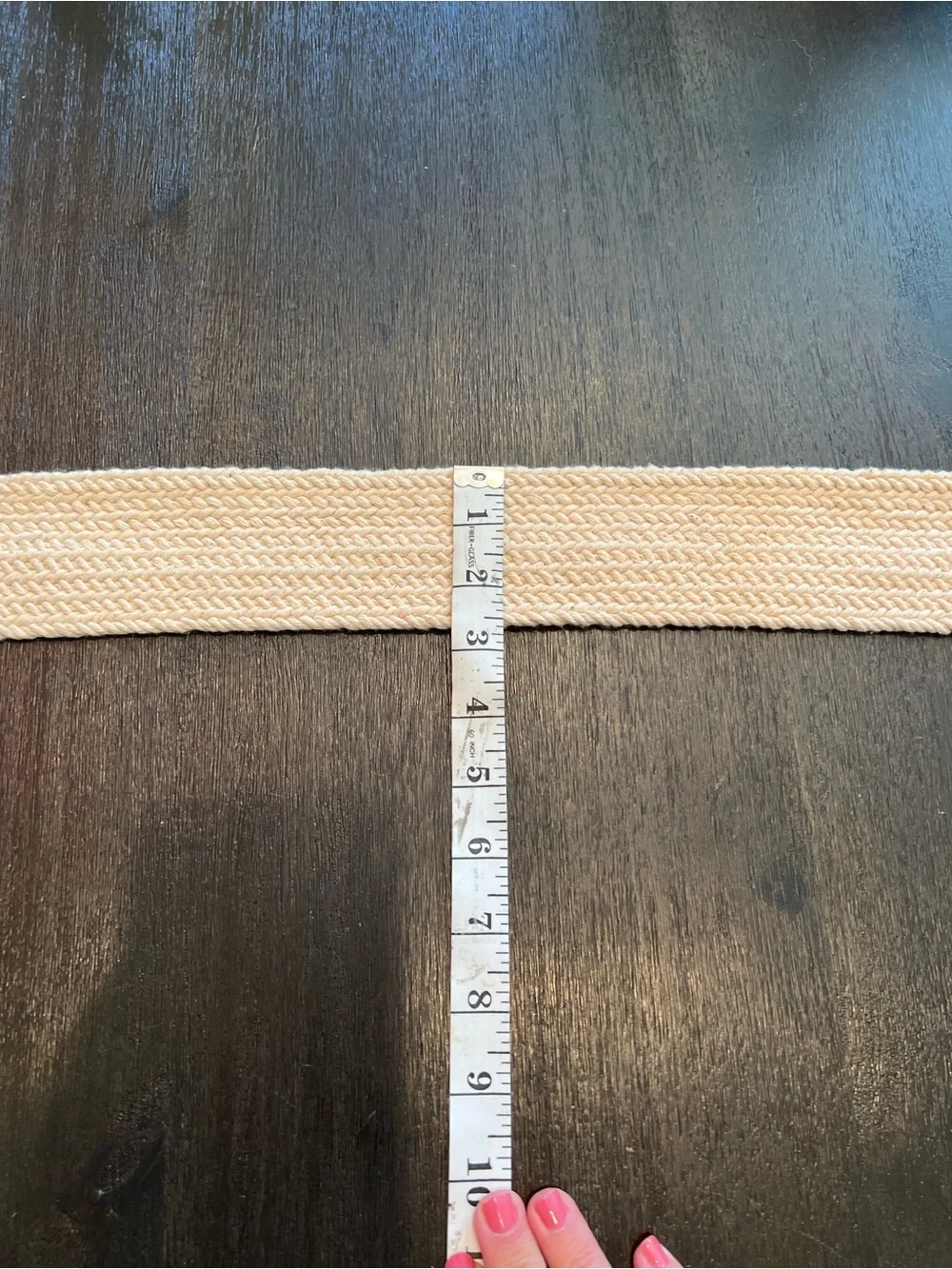 3.1 Phillip Lim Wide Woven Belt Cream with Brown Leather Buckle Quiet Luxury
